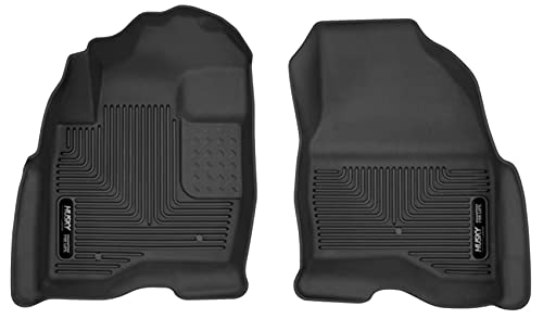 Husky Liners X-act Contour Floor Mats Fits 2015-2019 Ford Explorer Front Row, 2-pc Black - 53331