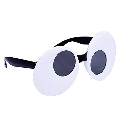 Sun-Staches Googly Eyes Sunglasses Party Favor Costume Accessory UV 400 One Size Fits Most