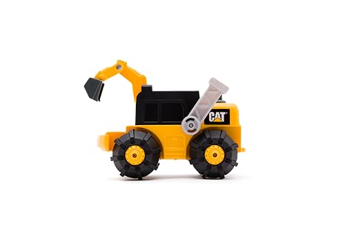 CAT Construction Toys, Unstoppable Movers Excavator, Realistic Lights Sounds, Motion Drive Technology, Working Features, and Interactive Play for Ages 3+