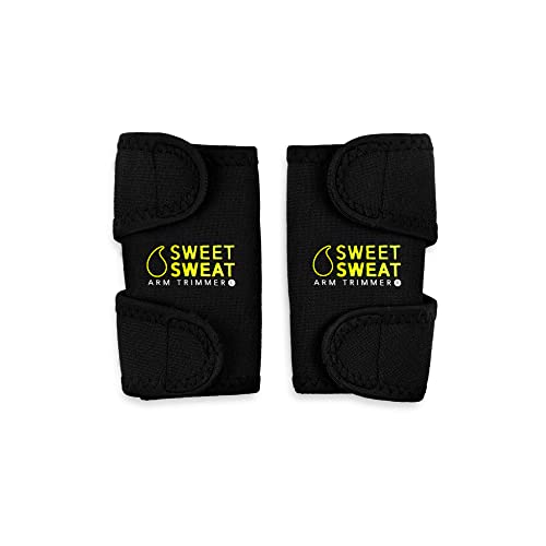 Sweet Sweat Arm Trimmers for Men and Women. Includes free sample of Sweet Sweat 'Workout Enhancer'! Size: Medium