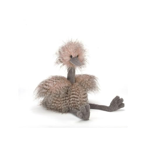 Jellycat Mad Pet Odette Ostrich Stuffed Animal, 17 inches Bird Plush Toy Classic Children's Gift