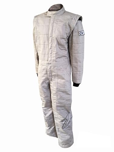 Zamp ZR-30 SFI 3.2A/5 Gray Three Layer Race Suit X-Large