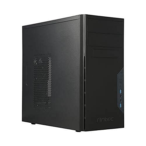 Antec VSK3000E-U3US SGCC Steel Black Mini Tower Case, Micro ATX