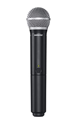 Shure BLX2/B58 Handheld Transmitter with PG58 Vocal Mic Capsule - for use with BLX Wireless Microphone Systems, Receiver Sold Separately H10 Band BLX2/PG58-H10