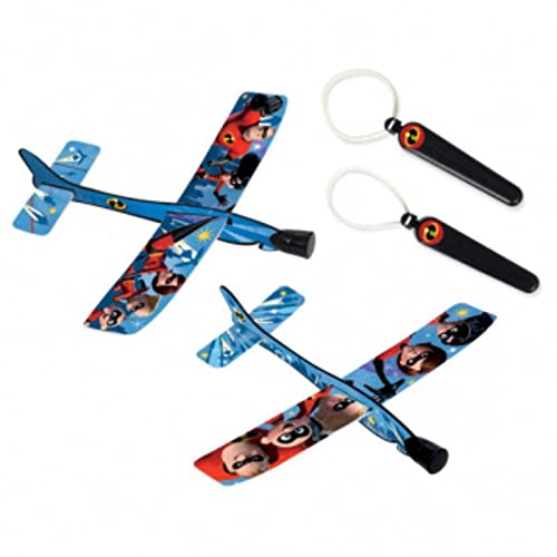 Incredibles 2 Foam Plane Gliders - 2pc