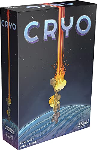 Z-Man Games Cryo Board Game - Frigid Survival and Strategic Resource Management on a Distant Planet, Strategy Game for Kids Adults, Ages 14+, 2-4 Players, 60-90 Minute Playtime, Made by Z-Man Games