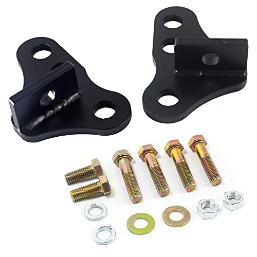 1'' 2'' Inch Lowering Link Kit Fits for 93-01 Harley Electra Glide+Street Glide+Ultra Glide+Road King 1-2 inches Motorcycle Rear Drop Links Kit Black