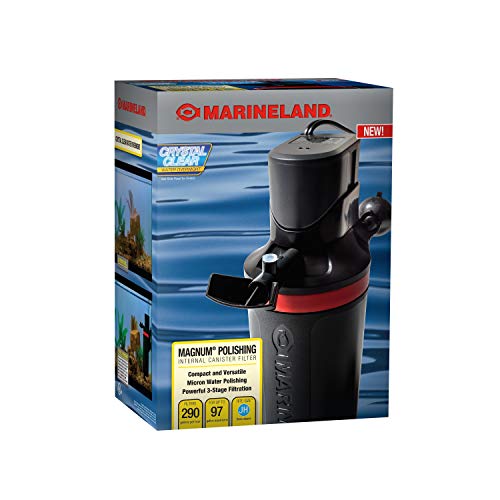 MarineLand Magnum Polishing Internal Canister Filter, For aquariums Up To 97 Gallons, 10.5 IN ML90770