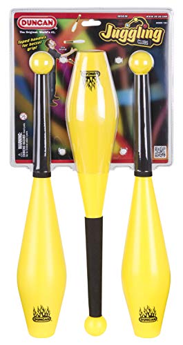 Duncan Toys Juggling Clubs, 3-Pack Colors May Vary