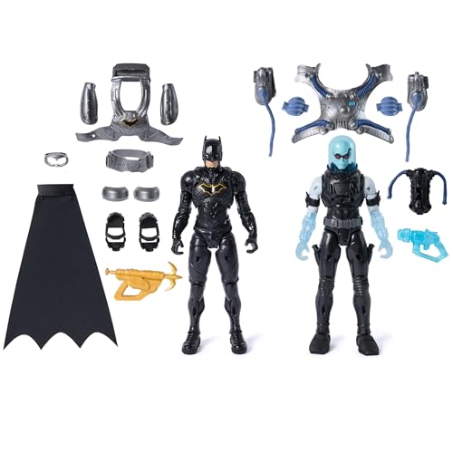 Batman Adventures Battle Pack Batman Vs. Mr. Freeze Action Figure Set, Kids Toys for Boys Ages 3 and Up