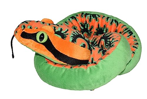 Wild Republic Snake Plush, Snake Stuffed Animal, Plush Toy, Gifts Kids, Centipede, 54"