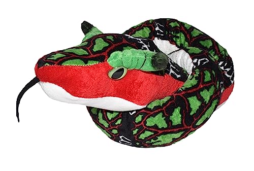 Wild Republic Snake Plush, Stuffed Animal, Plush Toy, Gifts for Kids, Dragon Bone 54"