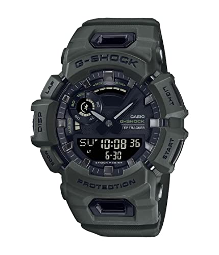 G-Shock G-Squad GBD-900 Series Dark Green Resin Watch GBA900UU-3A