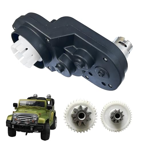 12 Volt RS550 35000RPM High-Speed Motor Gearbox for Power Wheels Kid's Ride On Toys Car Upgrade,12V Motor Replacement Ford Raptor F150/Done Race/Derica Off-Road/Kawasaki/Wrangle