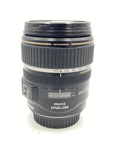 Canon EF-S 17-85mm f/4-5.6 Image Stabilized USM SLR Lens for EOS Digital SLR's - White Box Bulk Packaging