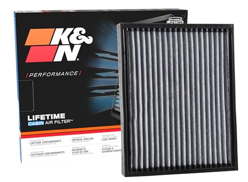 KN LIFETIME Cabin Air Filter: Premium, Washable, Clean Air for your Cabin: Compatible with Select 2015-2022 Ford/Lincoln F150, Raptor, F250, F350, F450, Expedition, Navigator, VF2049