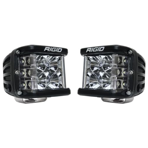 RIGID INDUSTRIES - D-SS PRO, Flood, Black Housing Pair For Auto And ATV