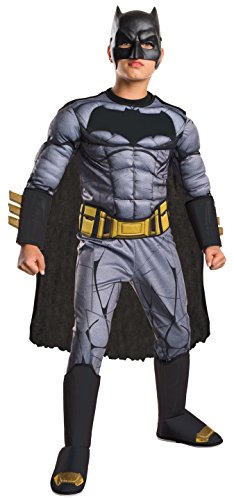 Rubie's Costume: Dawn of Justice Deluxe Muscle Chest Batman Costume, Large