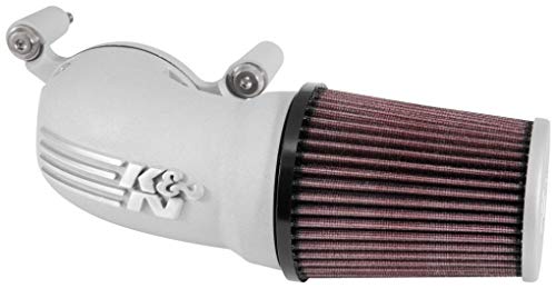 KN Cold Air Intake Kit: High Performance, Guaranteed to Increase Horsepower: Fits 2008-2017 HARLEY DAVIDSON Softail, Heritage, Fat Boy, Breakout, Road King, other select models57-1134S