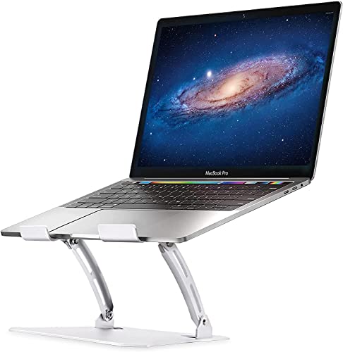 YTech Adjustable Laptop Stand,Laptop Stand for Desk.Compatible with MacBook iPad Dell HP Lenovo ThinkPad Acer ASUS Samsung and More 10-15" Laptops Tablets