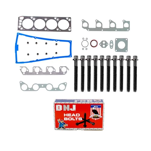 DNJ HGB453 Cylinder Head Gasket set with Head Bolt Kit For 1999-2001 Ford Ranger 2.5L 153cid L4 SOHC