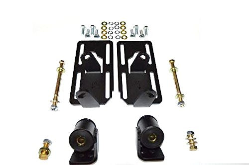 Dirty Dingo Datsun Z Car 1970-78 Adjustable LS Conversion Mounts Powder Coat DD-LS-Z1-PC