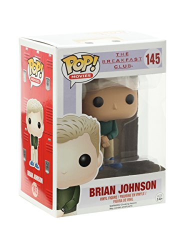 Funko POP Movies: Breakfast Club - Brian Johnson Toy Figure,Multi-colored,3.75 inches