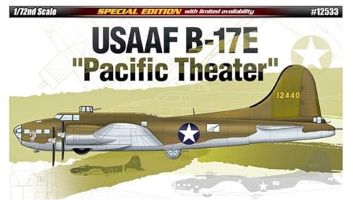 Academy Plastics 12533 1/72 B-17E USAAF Pacific Theater, 12533