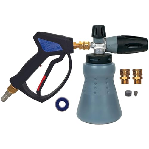 MTM Hydro Wide Mouth PF22 Foam Cannon and SG28 Trigger Gun Kit for Pressure Washer