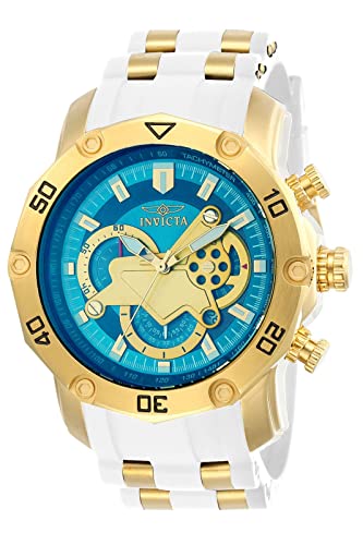 Invicta Men's 23423 Pro Diver Analog Display Quartz White Watch