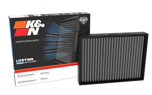 KN LIFETIME Cabin Air Filter: Premium, Washable, Clean Air for your Cabin: Compatible with 2018-2023 Lexus LS500/LS500H, 2023 Lexus LX600, 2022-2023 Toyota Tundra and 2023 Sequoia, VF2080