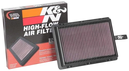 KN Engine Air Filter: Reusable, Clean Every 75,000 Miles, Washable, Premium, Replacement Car Air Filter: Compatible with 2016-2020 HYUNDAI/KIA Tucson, Sportage, 33-5046