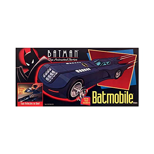 Batman the Animated Series Batmobile with Launching Pursuit Jet Vehicle