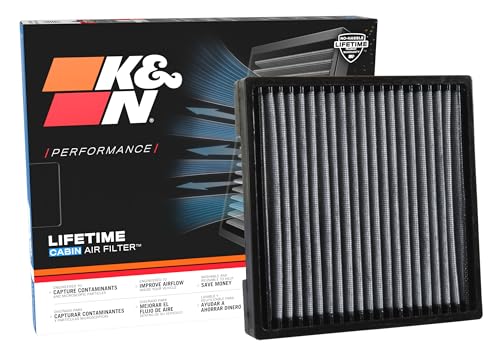 KN LIFETIME Cabin Air Filter: Premium, Washable, Clean Air for your Cabin: Compatible with Select 2004-2022 Toyota/Subaru/Suzuki/Scion Vehicle Models, VF1013