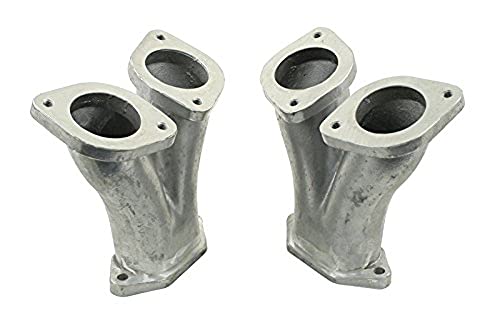 Dual Intake Manifolds, for Weber IDF HPMX Carbs, Compatible with Dune Buggy