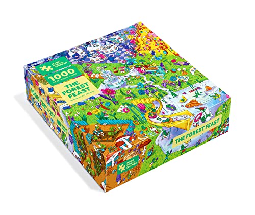 The Forest Feast 1000 Piece Jigsaw Puzzle from The Magic Puzzle Company Series Two