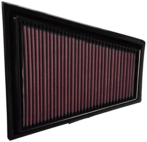 KN High-Flow Original Lifetime Engine Air Filter: Increase Power Acceleration, Washable, Replacement Air Filter: Compatible with 2009-2017 BMW 520i, 528i, Z4, 528i xDrive, X1, 33-2963