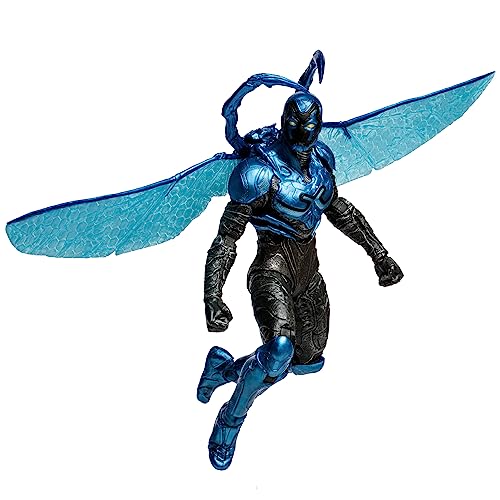 McFarlane Toys - DC Multiverse Blue Beetle Battle Mode Blue Beetle Movie 7in Action Figure