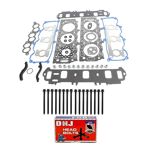 DNJ HGB4145 Cylinder Head Gasket Set with Head Bolt Kit for 1999-2001 Ford Ranger 3.0L 2986cc 182cid V6 OHV