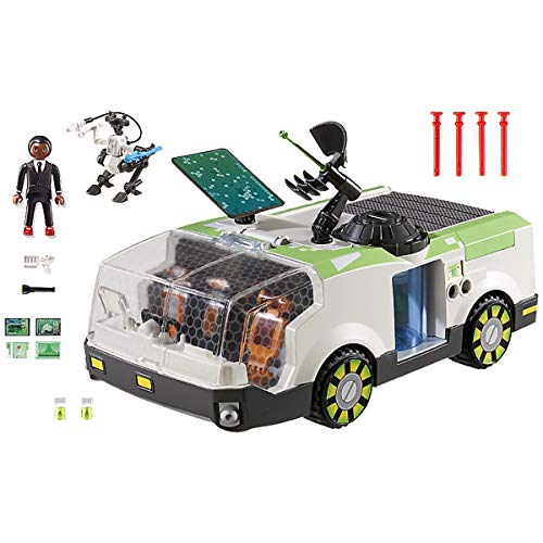 Playmobil Super 4 Techno Chameleon with Gene Building Kit