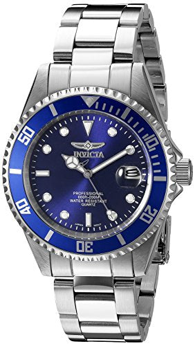 Invicta Men's 9204OB Pro Diver Analog Display Quartz Silver Watch