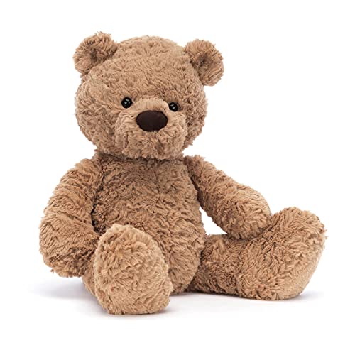 Jellycat Bumbly Bear Stuffed Animal, Medium 16.5 inches Teddy Bear Plush Toy Classic Children's Gift