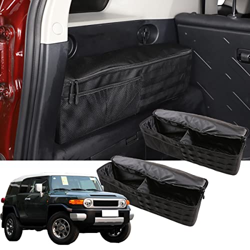 YUECHI For Toyota FJ Cruiser 2007-2021 car center console side outlet storage bag trunk storage box Trunk storage box