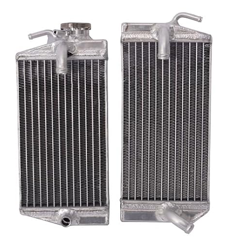 ZRJM Engine Cooling All Aluminum Radiator for 2002 2003 2004 Honda CRF450R Left+Right