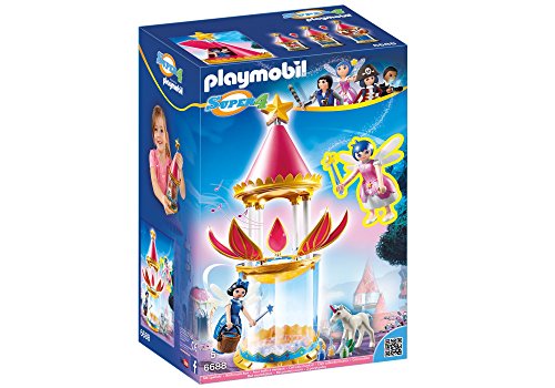 Playmobil Super 4 Musical Flower Tower with Twinkle Building Kit