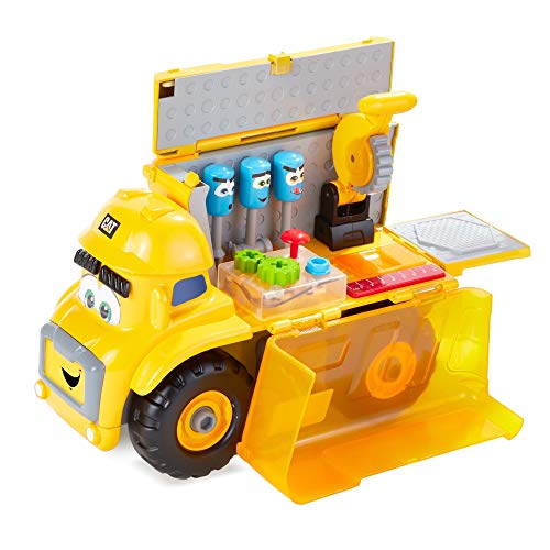 Cat Construction Junior Crew Fix-It Phillip Preschool Learning Set Construction Vehicle