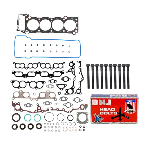 DNJ HGB939 Cylinder Head Gasket Set with Head Bolt Kit for 1994-2004 Toyota T100 2.7L 2694cc L4 DOHC