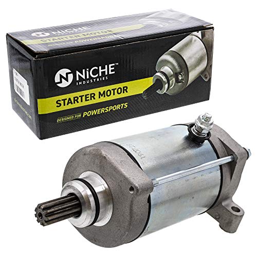 NICHE Starter Motor Assembly High Torque for Yamaha 4WV-81800 Kodiak 400 Grizzly 600 Rhino 660 450