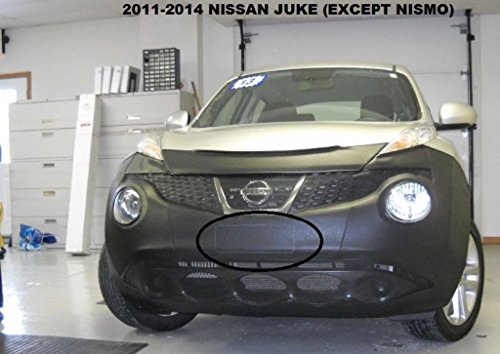 Lebra 2 Piece Front End Cover Black - Car Mask Bra - Fits - Nissan Juke excludes Nismo 2011-2014