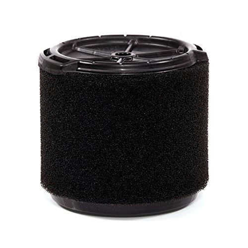 WORKSHOP Wet/Dry Vacs Vacuum Filters WS14045F Foam Filter For Wet/Dry Vacuum Cleaner Single Wet Application Foam Filter Cartridge For WORKSHOP 3-Gallon To 4-1/2-Gallon Shop Vacuum Cleaners